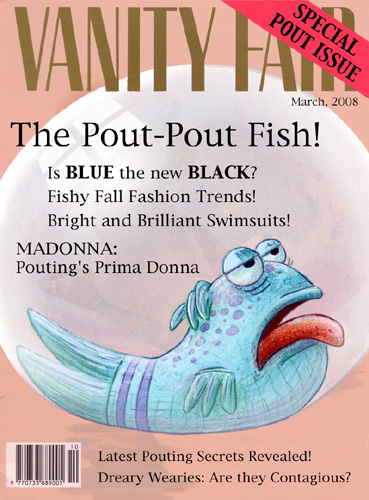 The Pout Pout Fish Magazine Covers